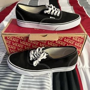 Mens Black Authentic Vans